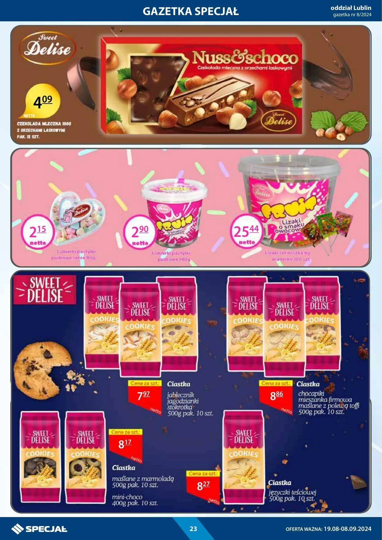 Gazetka Specjał od 19 sierpnia do 8 września 2024 - Strona 23
