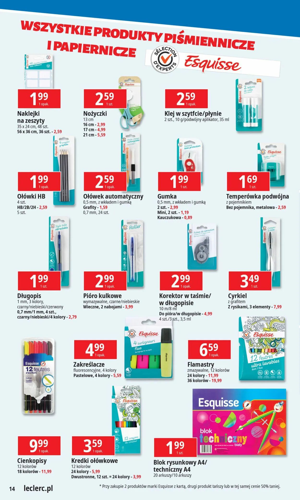 Gazetka E.Leclerc Aktualna gazetka od 14 października do 28 października 2024 - Strona 14