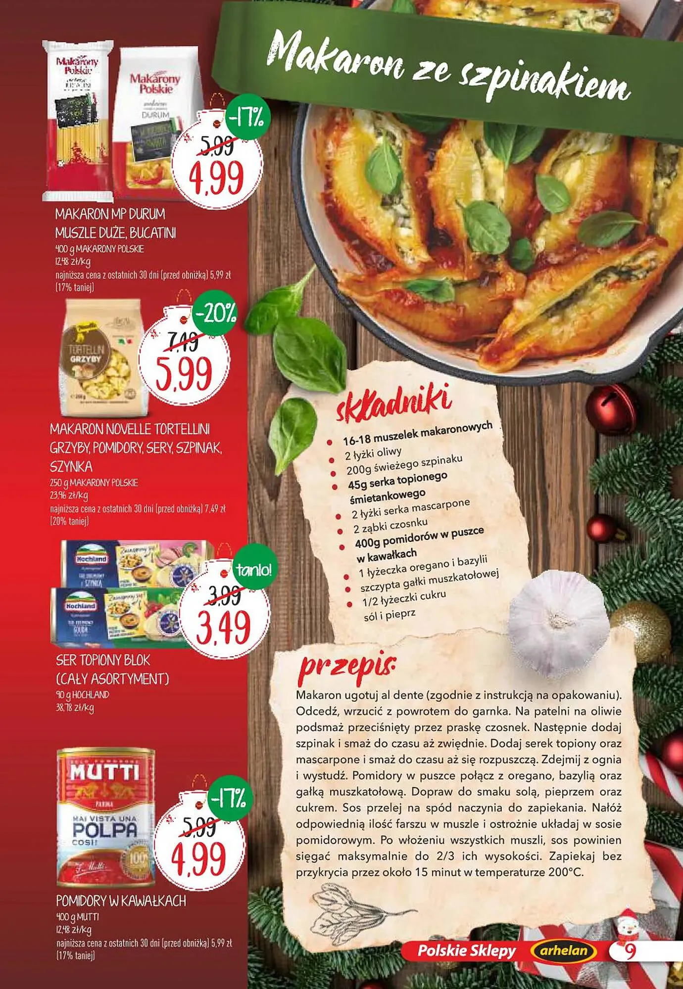 Gazetka Arhelan gazetka od 11 grudnia do 7 stycznia 2024 - Strona 9
