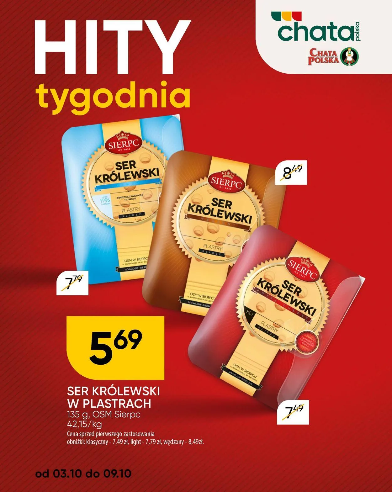 Gazetka Chata Polska Aktualna gazetka od 9 grudnia do 23 grudnia 2024 - Strona 3