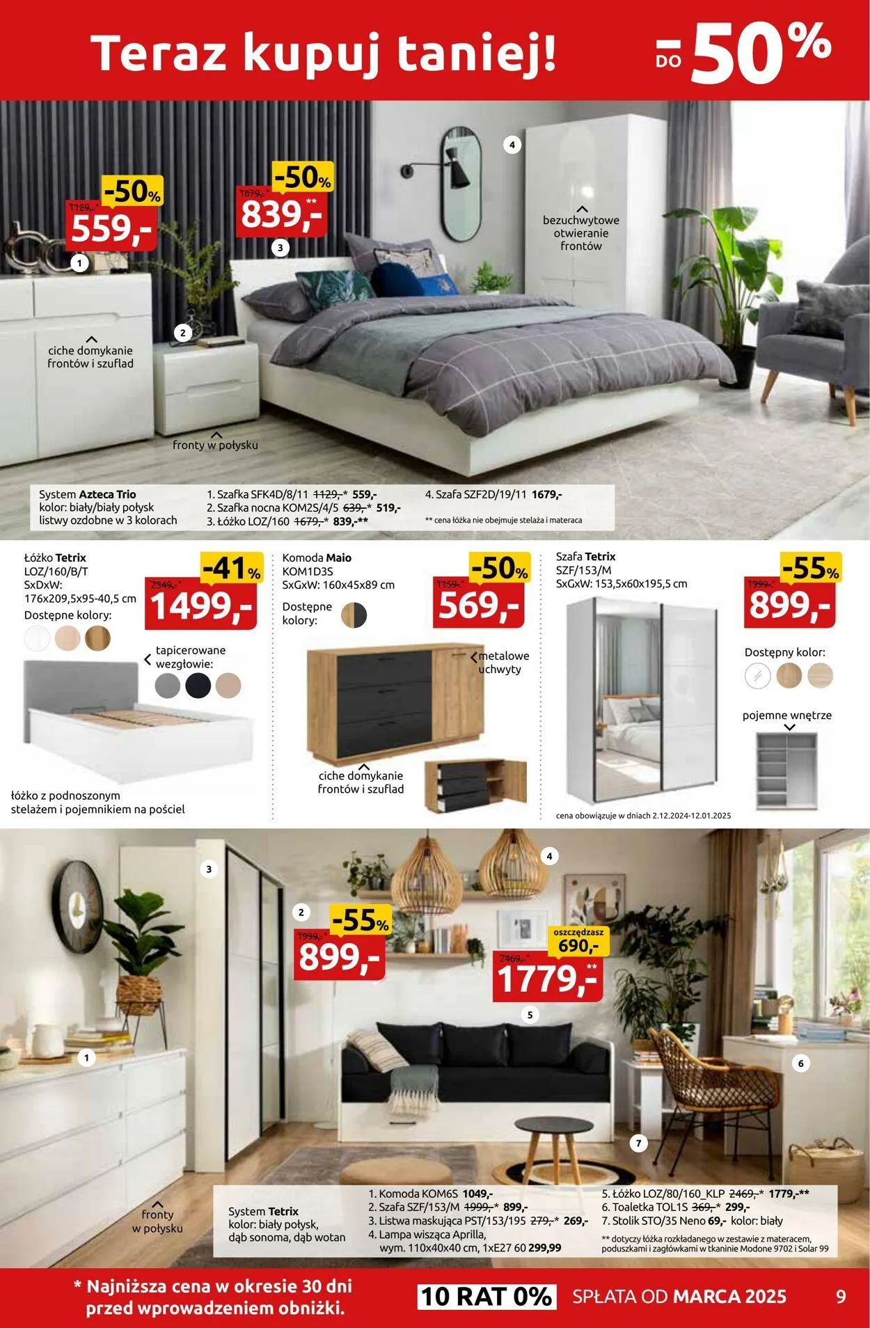 Gazetka Black Red White Aktualna gazetka od 5 stycznia do 19 stycznia 2025 - Strona 9