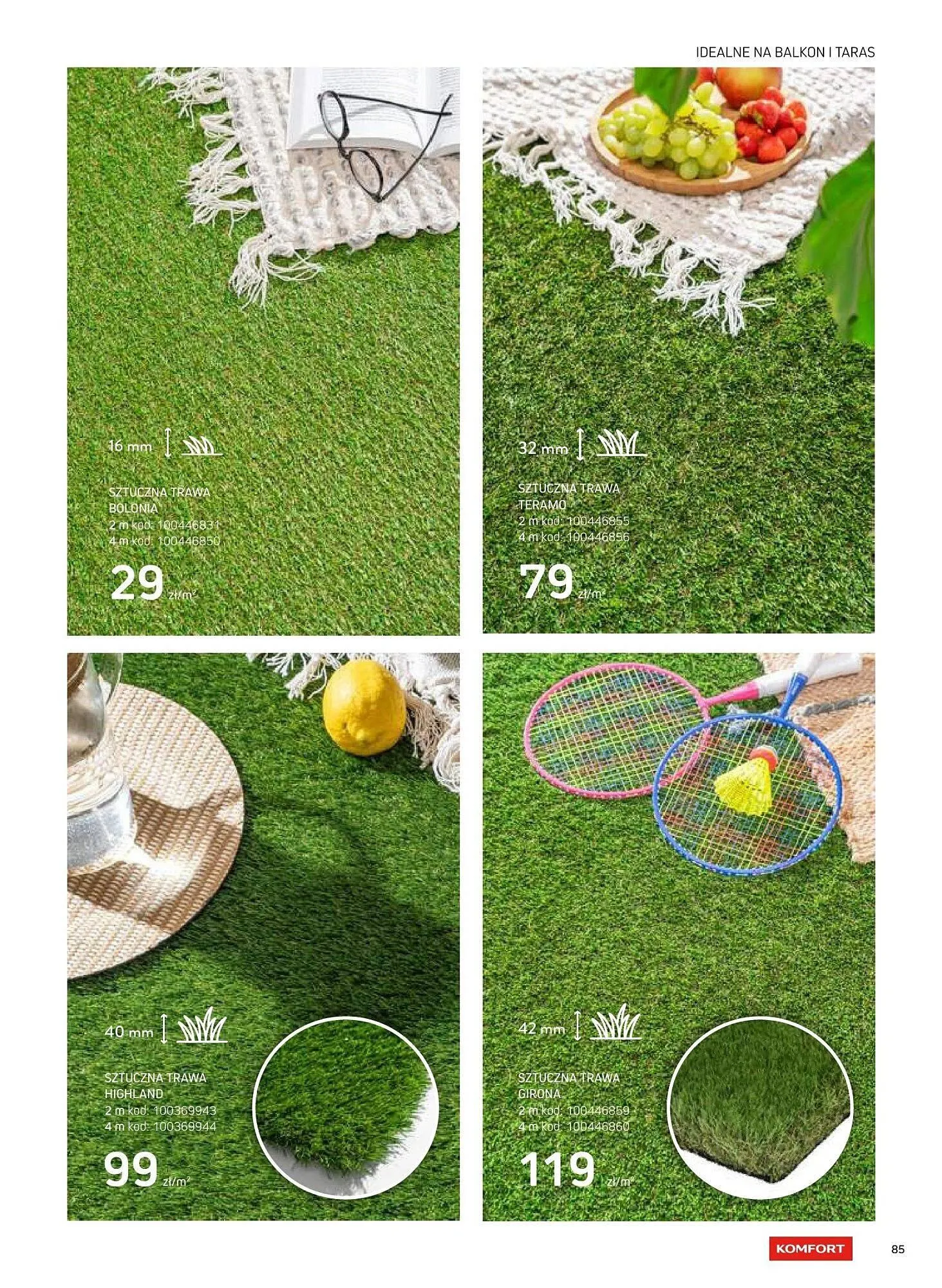 Gazetka Komfort gazetka od 16 sierpnia do 31 grudnia 2025 - Strona 85