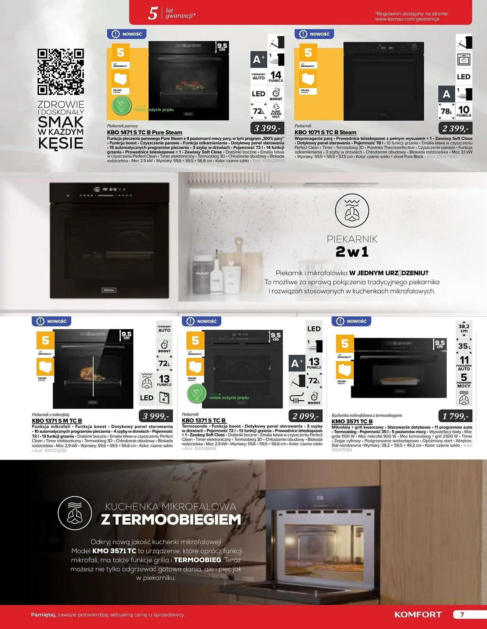 Gazetka Komfort gazetka od 11 września do 31 grudnia 2024 - Strona 7