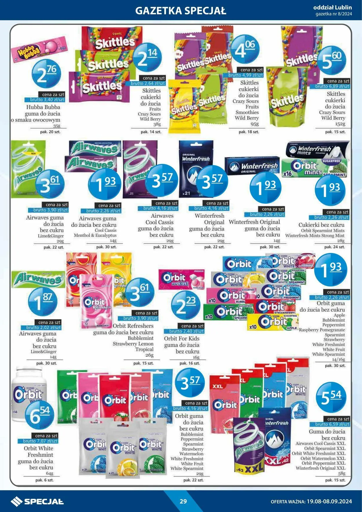 Gazetka Specjał od 19 sierpnia do 8 września 2024 - Strona 29