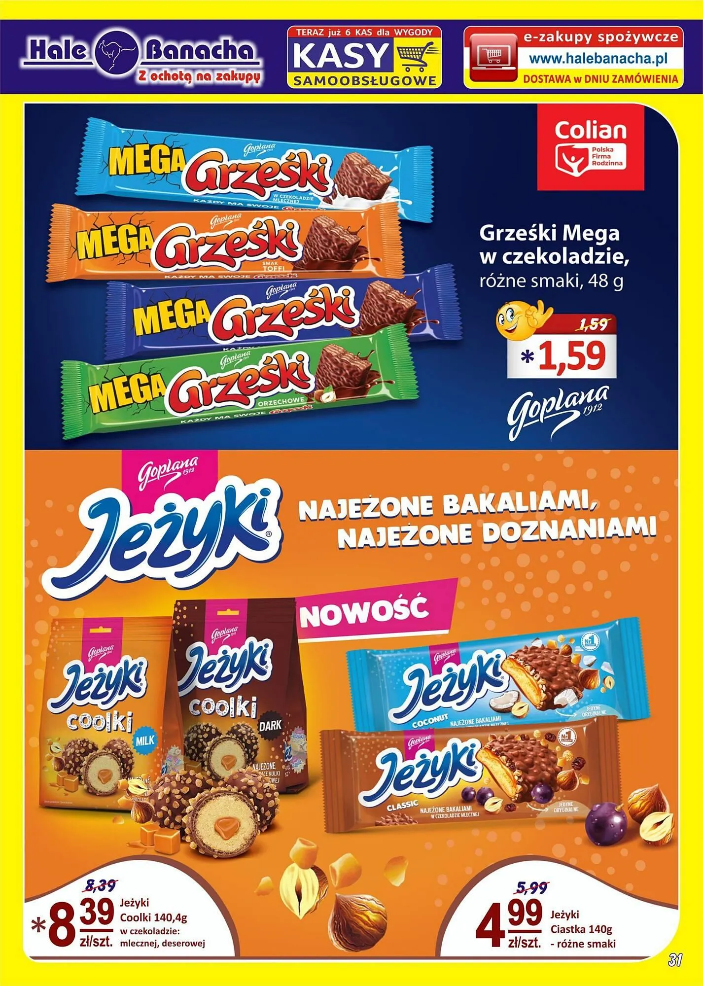 Gazetka Hale Banacha gazetka od 9 maja do 8 czerwca 2024 - Strona 31