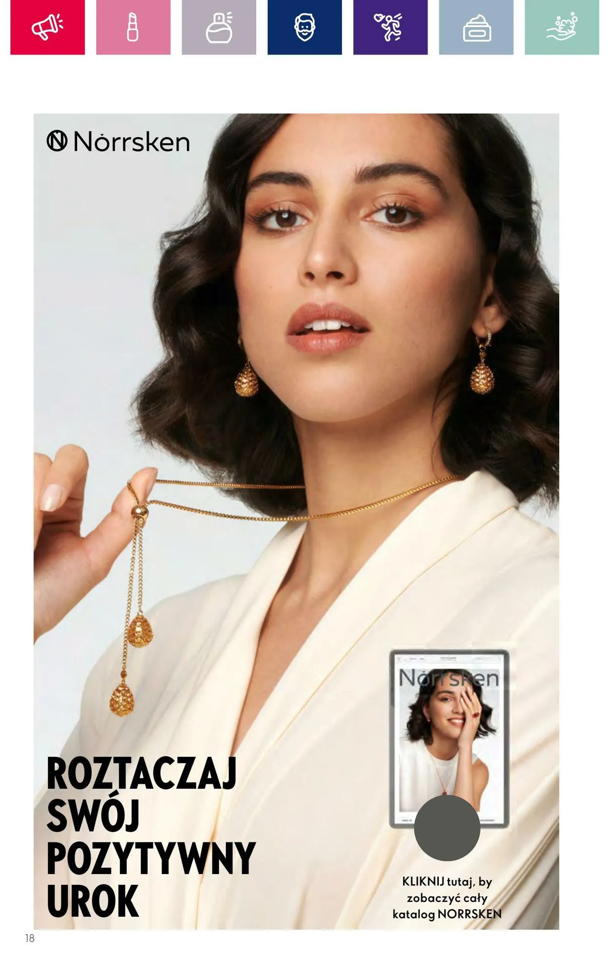 Gazetka Oriflame Aktualna gazetka od 6 grudnia do 27 grudnia 2023 - Strona 18