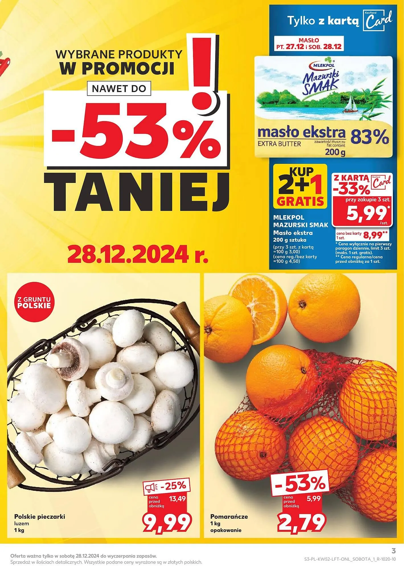 Gazetka Kaufland gazetka od 27 grudnia do 31 grudnia 2024 - Strona 3