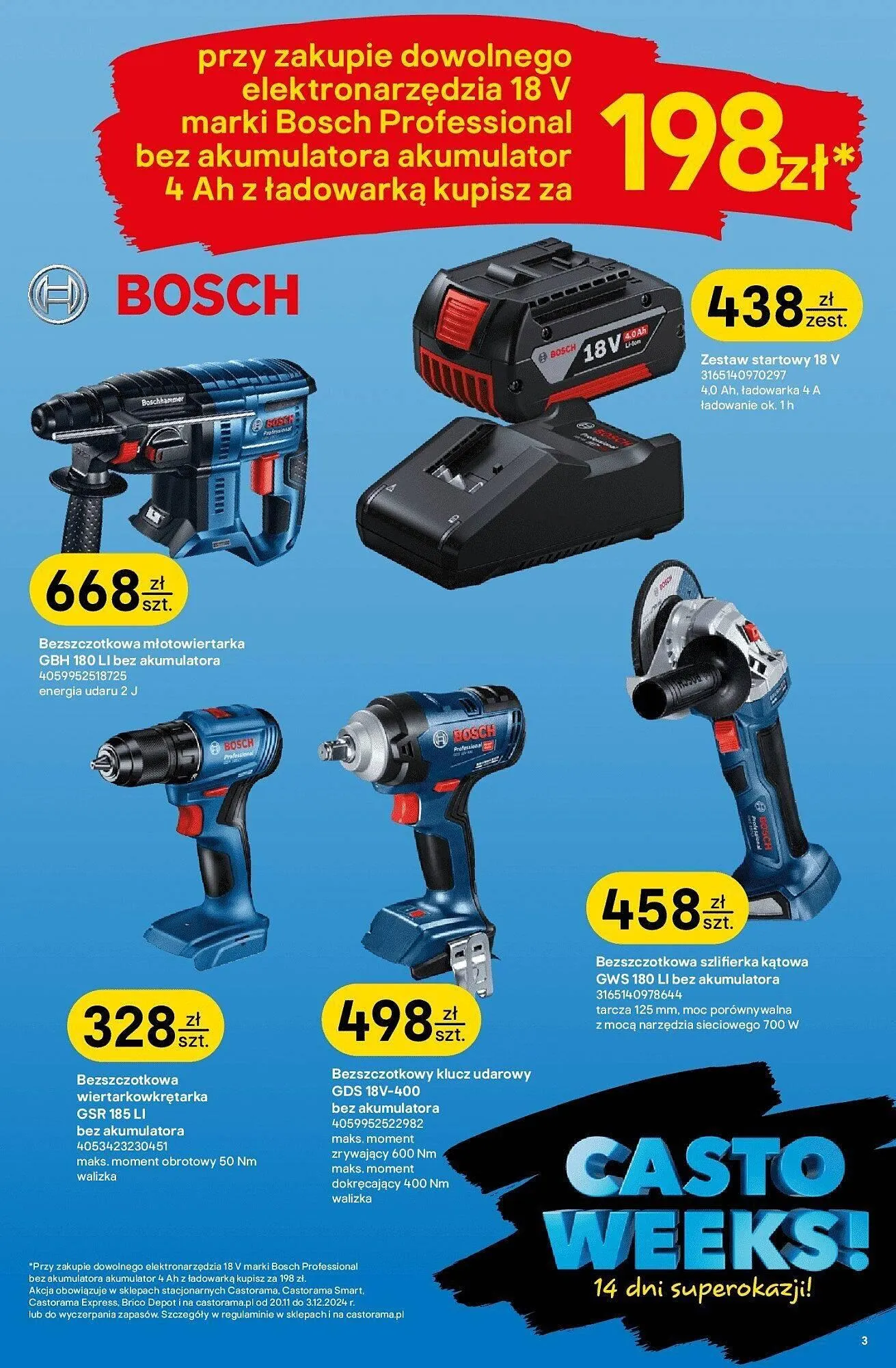 Gazetka Castorama gazetka od 20 listopada do 3 grudnia 2024 - Strona 3