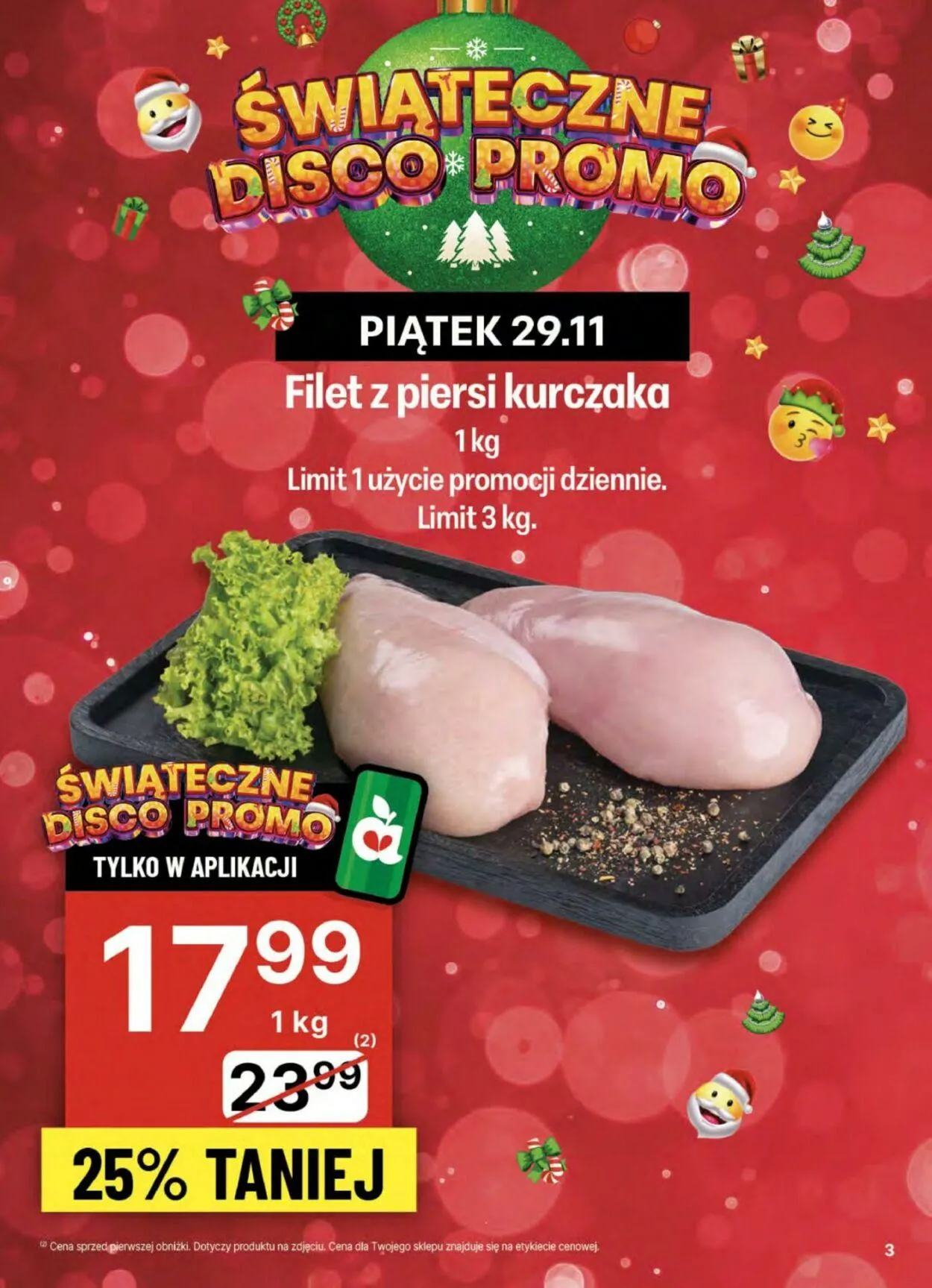 Gazetka Delikatesy Centrum Aktualna gazetka od 28 listopada do 4 grudnia 2024 - Strona 3