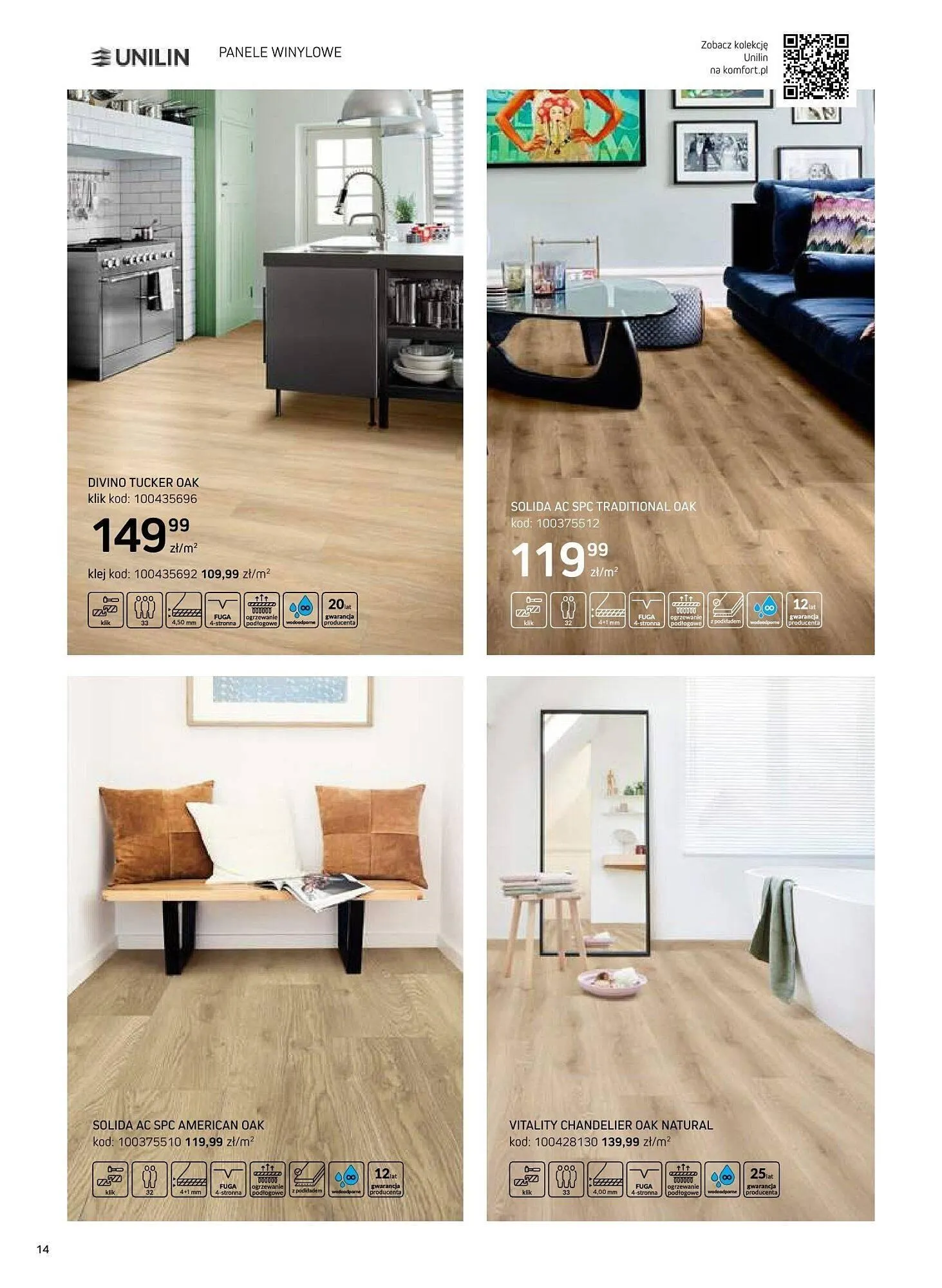 Gazetka Komfort gazetka od 16 sierpnia do 31 grudnia 2025 - Strona 14