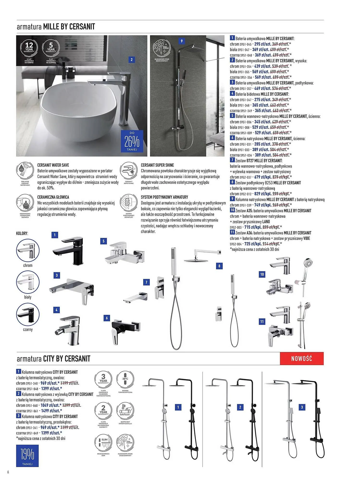 Gazetka Cersanit gazetka od 1 stycznia do 28 lutego 2025 - Strona 6