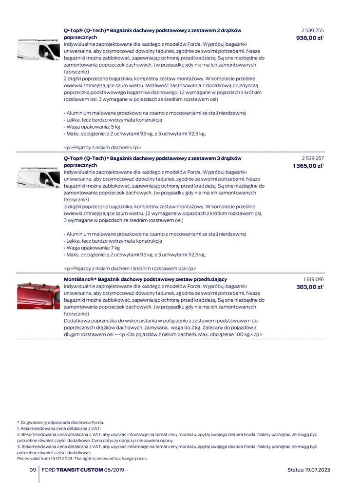 Gazetka NOWY FORD TRANSIT CUSTOM od 16 kwietnia do 16 kwietnia 2025 - Strona 9