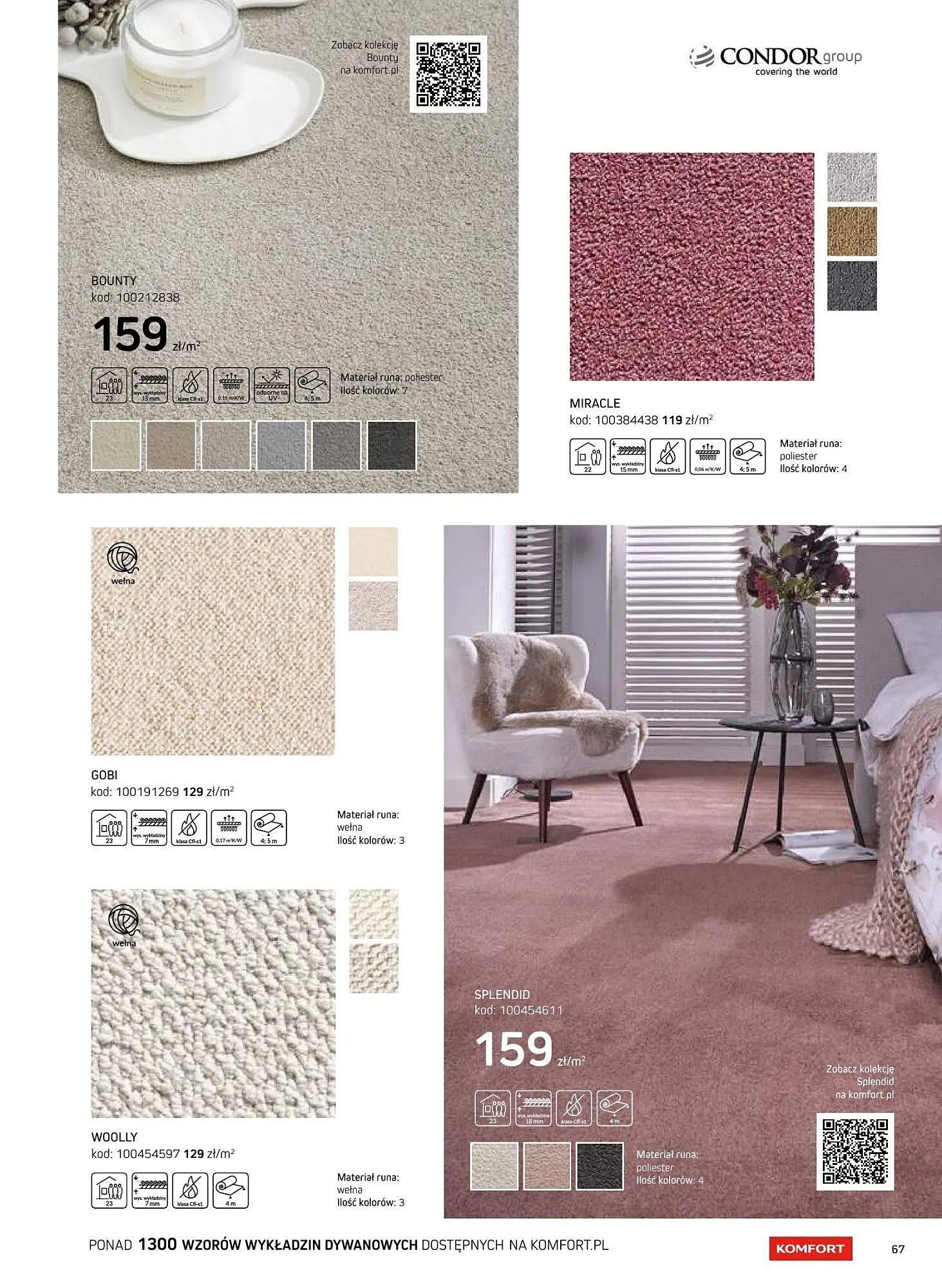 Gazetka Komfort gazetka od 16 sierpnia do 31 grudnia 2025 - Strona 67