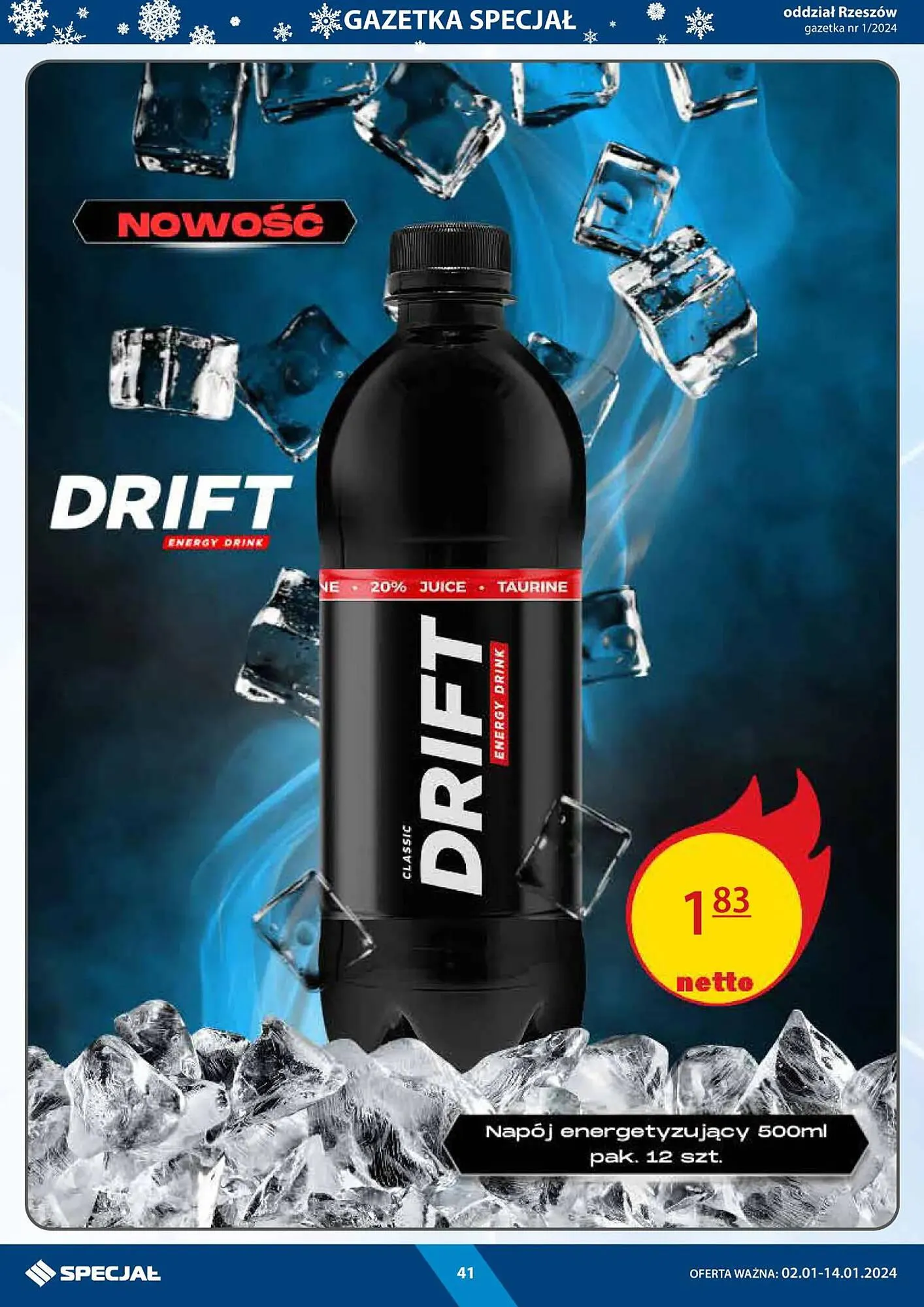 Gazetka Specjał gazetka od 2 stycznia do 14 stycznia 2024 - Strona 41