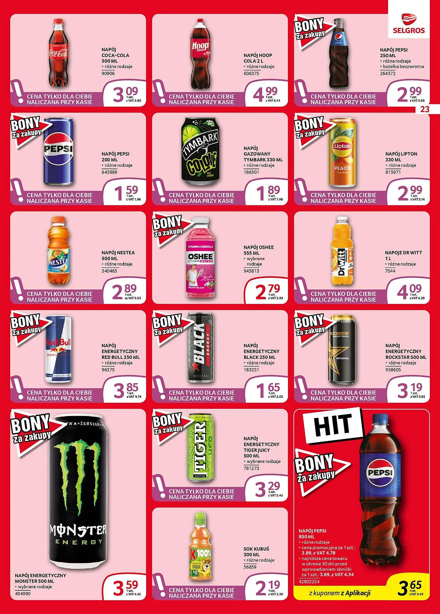 Gazetka Selgros gazetka od 6 lutego do 19 lutego 2025 - Strona 23