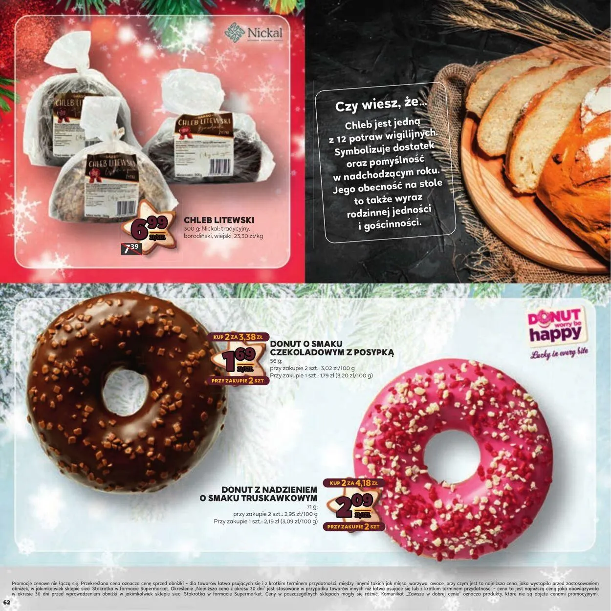 Gazetka Stokrotka Aktualna gazetka od 12 grudnia do 27 grudnia 2024 - Strona 62