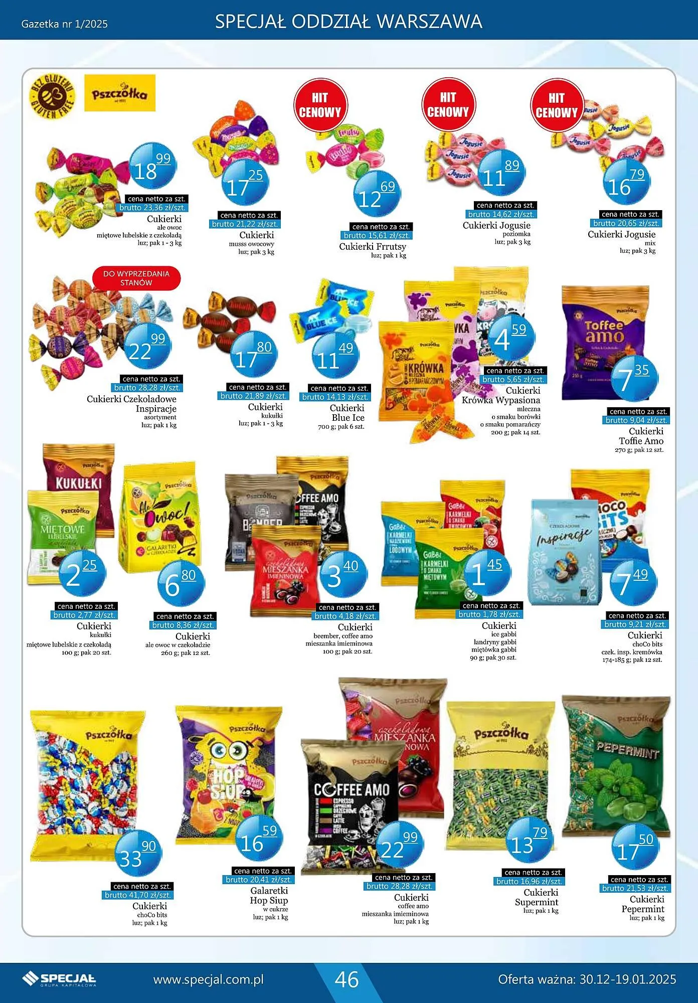 Gazetka Specjał gazetka od 30 grudnia do 19 stycznia 2025 - Strona 46