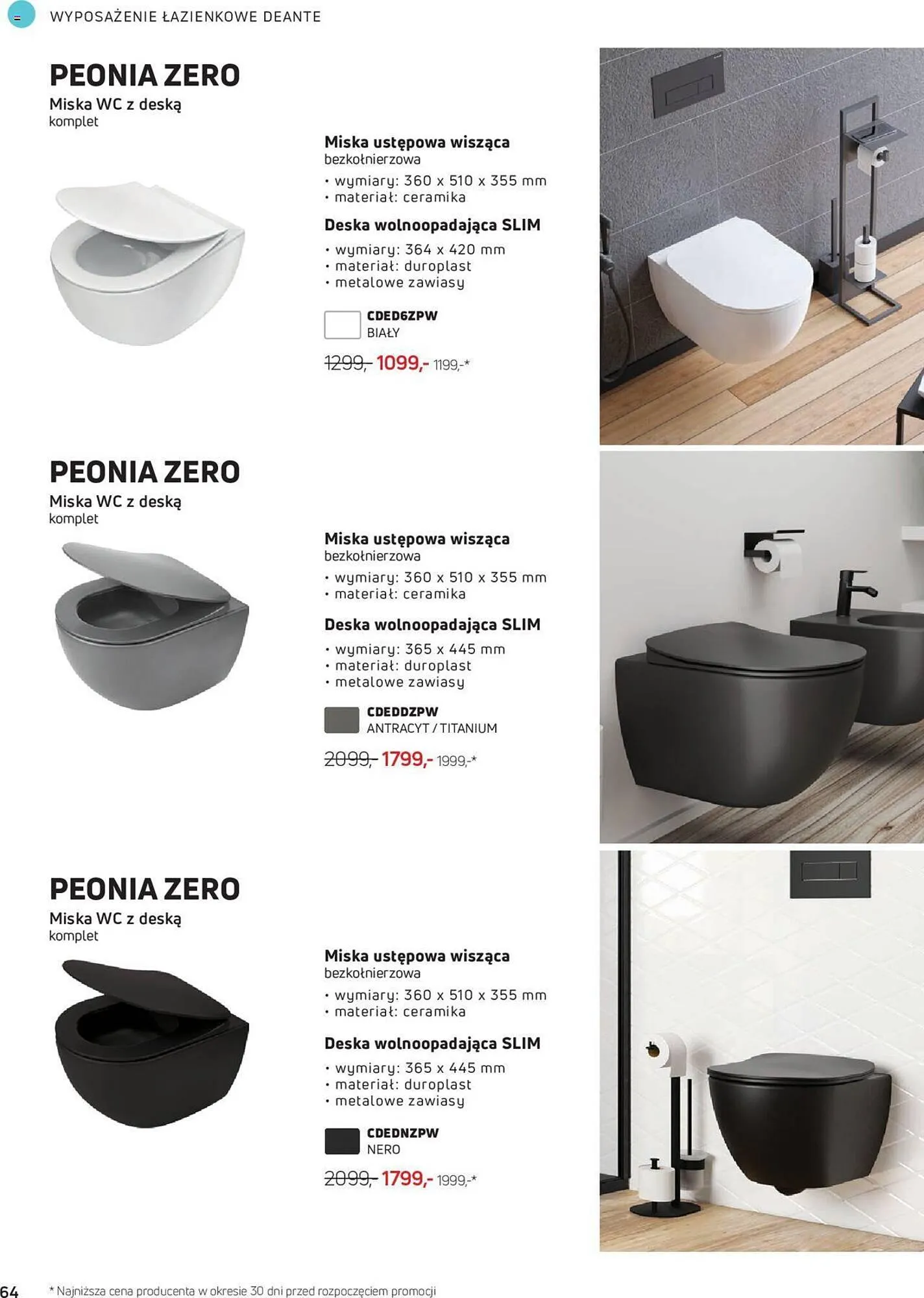 Gazetka Deante gazetka od 1 sierpnia do 31 grudnia 2023 - Strona 64