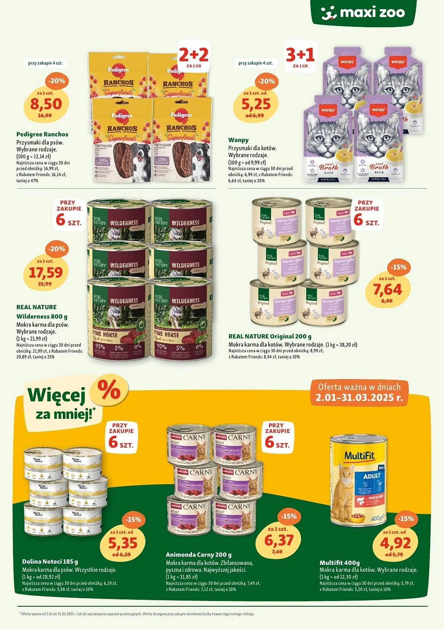 Gazetka Maxi Zoo gazetka od 16 stycznia do 5 lutego 2025 - Strona 2