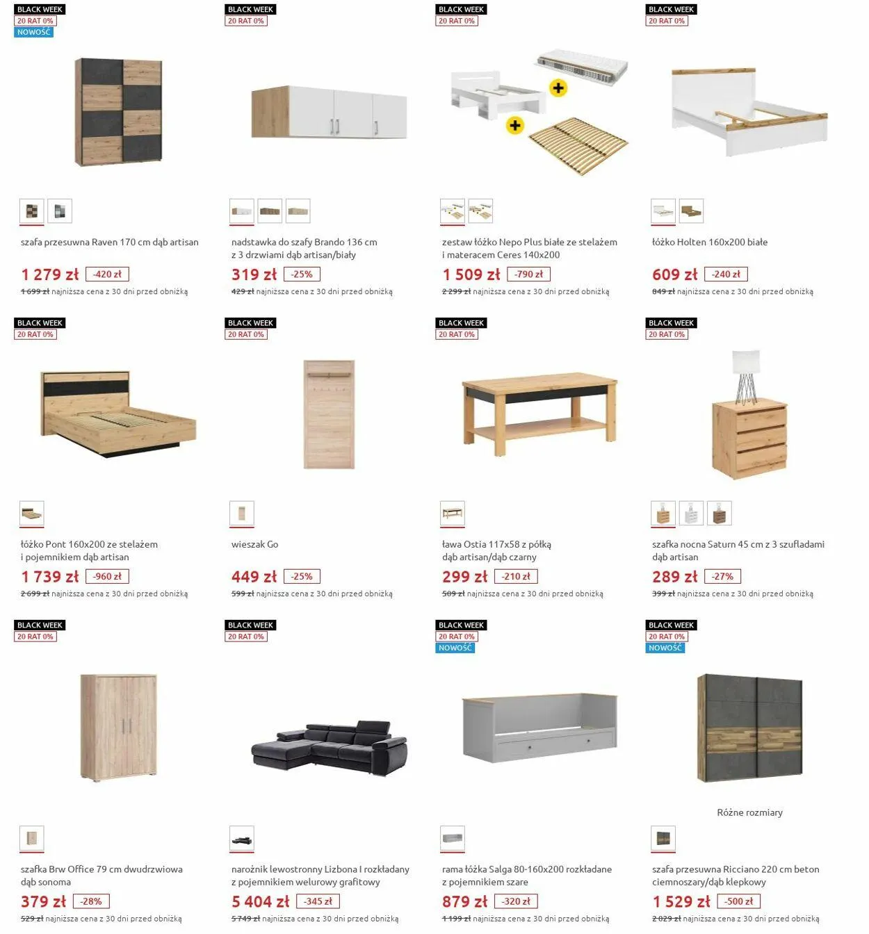 Gazetka Black Red White Aktualna gazetka od 25 listopada do 1 grudnia 2024 - Strona 22