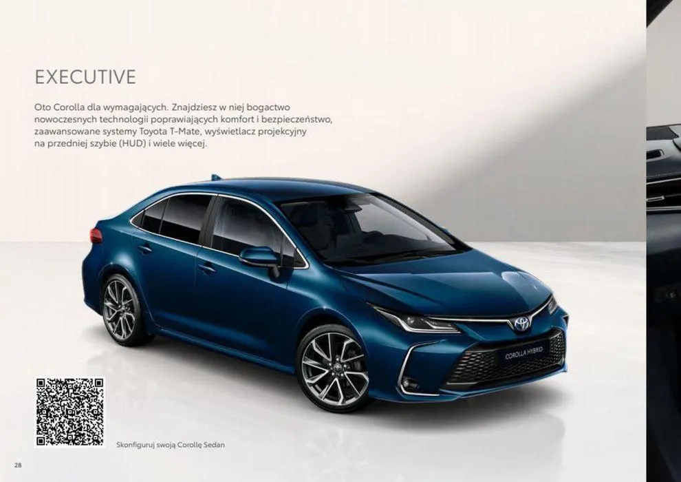 Gazetka Corolla Sedan 2023 od 22 maja do 22 maja 2024 - Strona 28