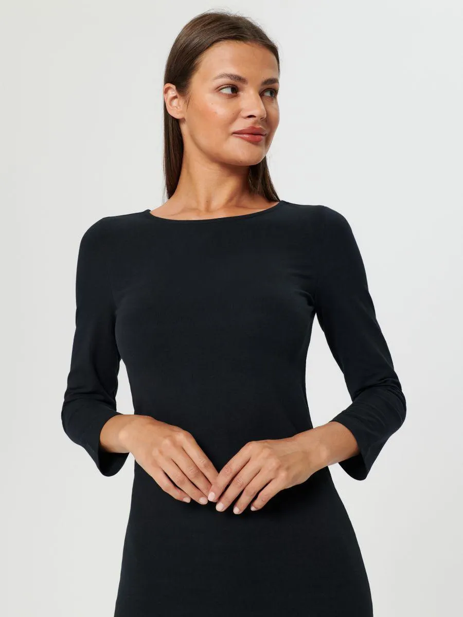 Sukienka mini dzianinowa