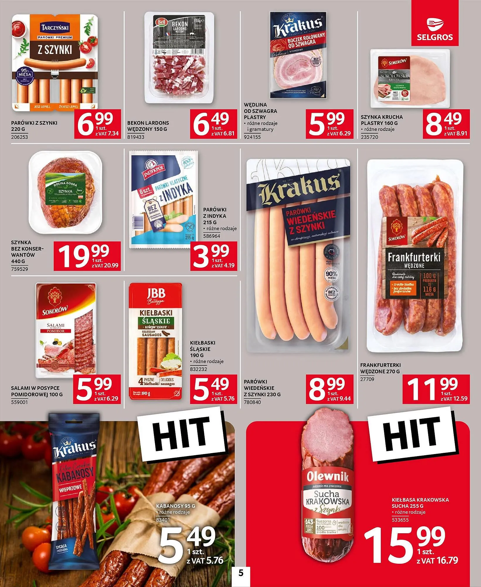 Gazetka Selgros gazetka od 9 stycznia do 22 stycznia 2025 - Strona 5