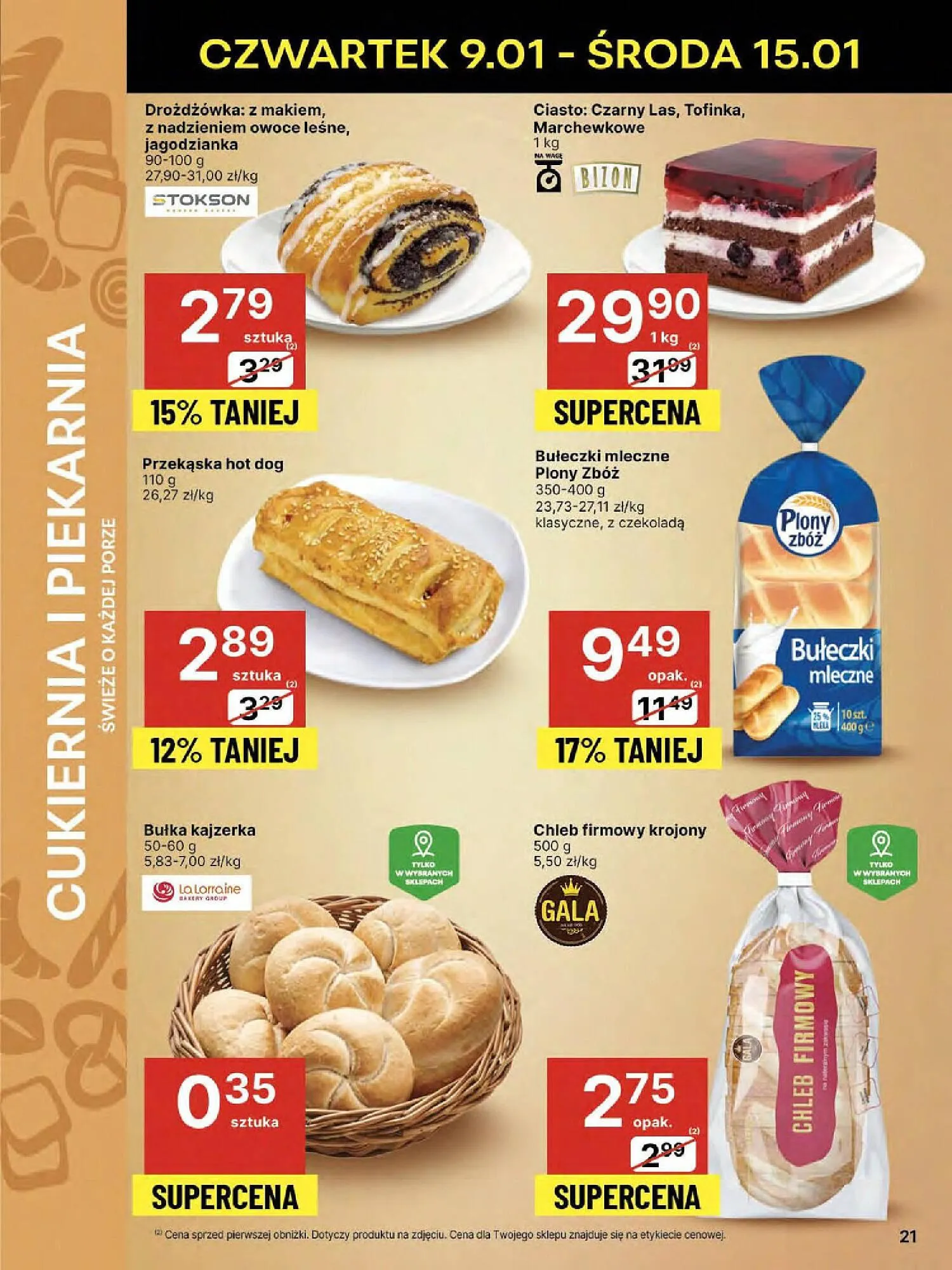 Gazetka Delikatesy Centrum gazetka od 9 stycznia do 15 stycznia 2025 - Strona 21