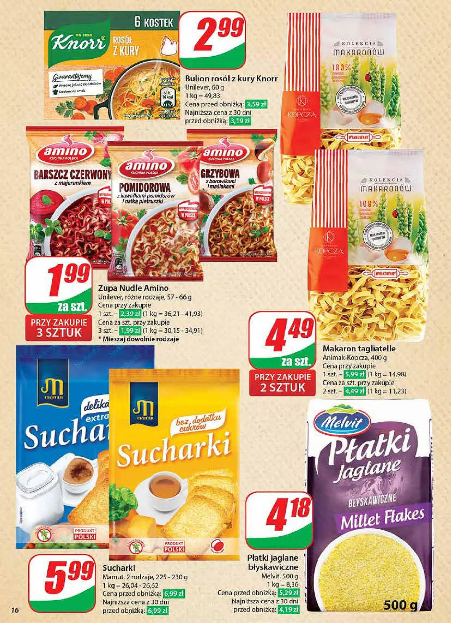 Gazetka Dino gazetka od 8 stycznia do 14 stycznia 2025 - Strona 16