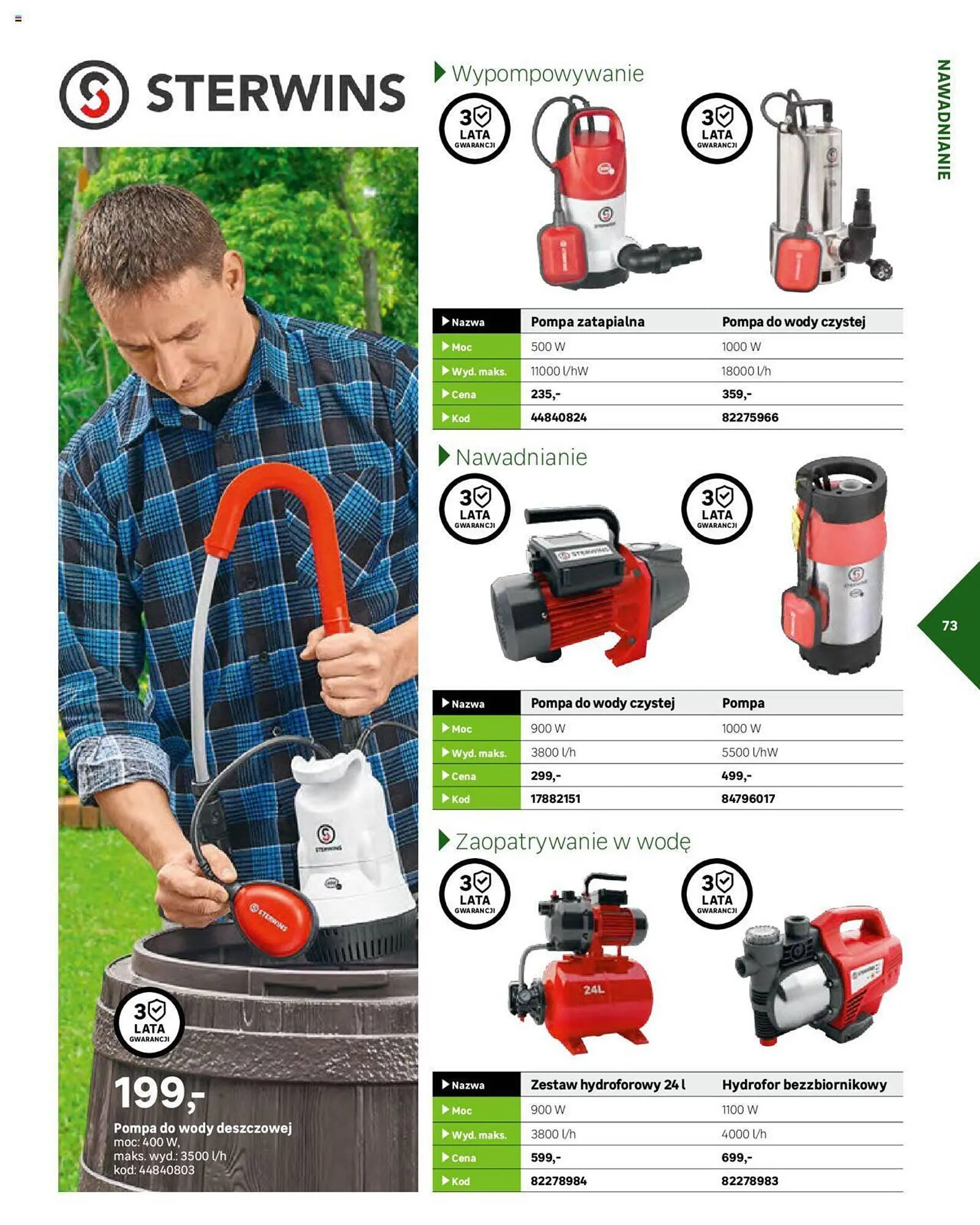 Gazetka Leroy Merlin gazetka od 3 kwietnia do 10 kwietnia 2024 - Strona 73