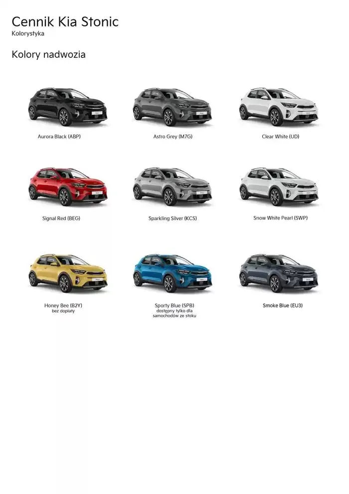 Gazetka Kia Stonic Cennik 2025 od 21 lutego do 31 grudnia 2025 - Strona 10