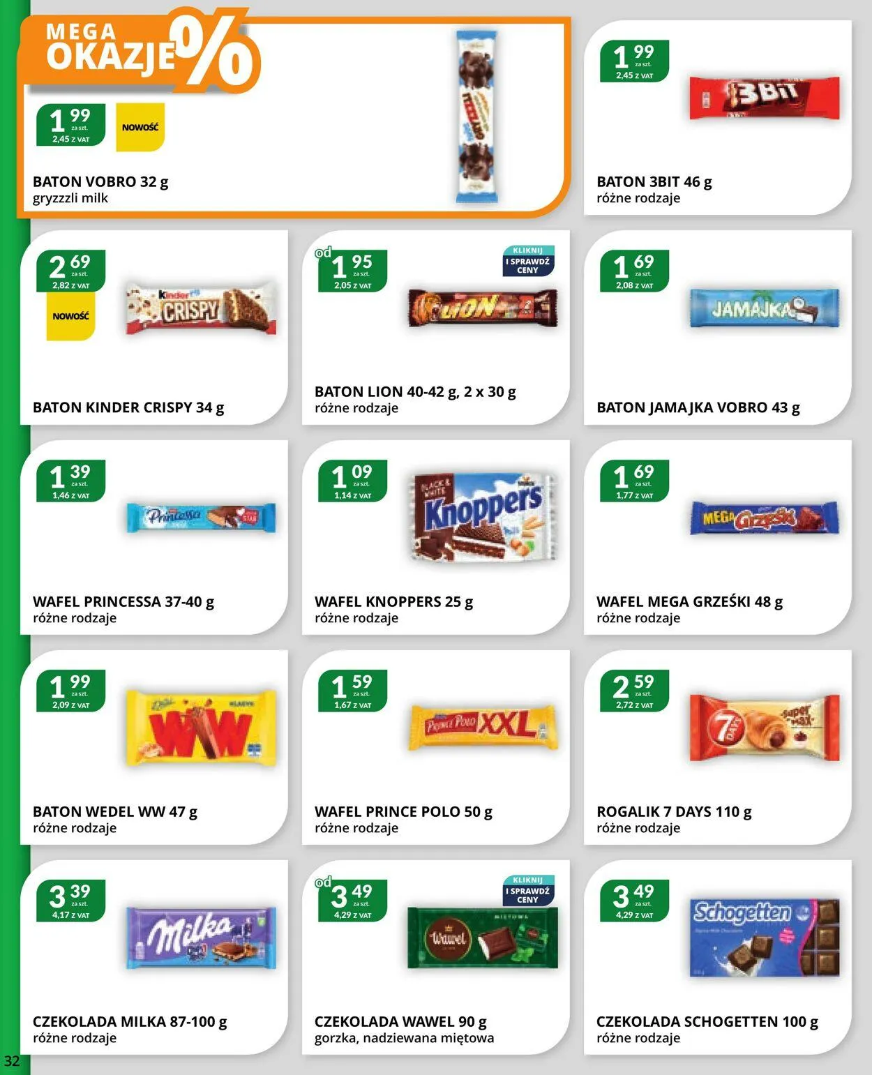 Gazetka Eurocash Aktualna gazetka od 7 stycznia do 26 stycznia 2025 - Strona 32