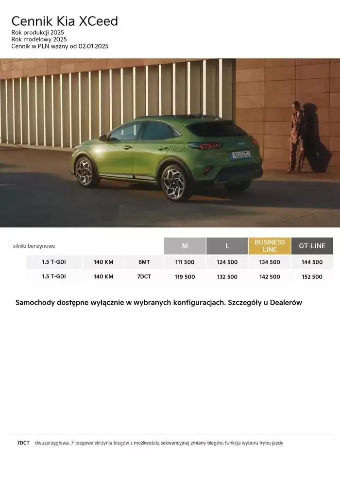 Gazetka Kia XCeed 2025  od 21 lutego do 31 grudnia 2025 - Strona 2