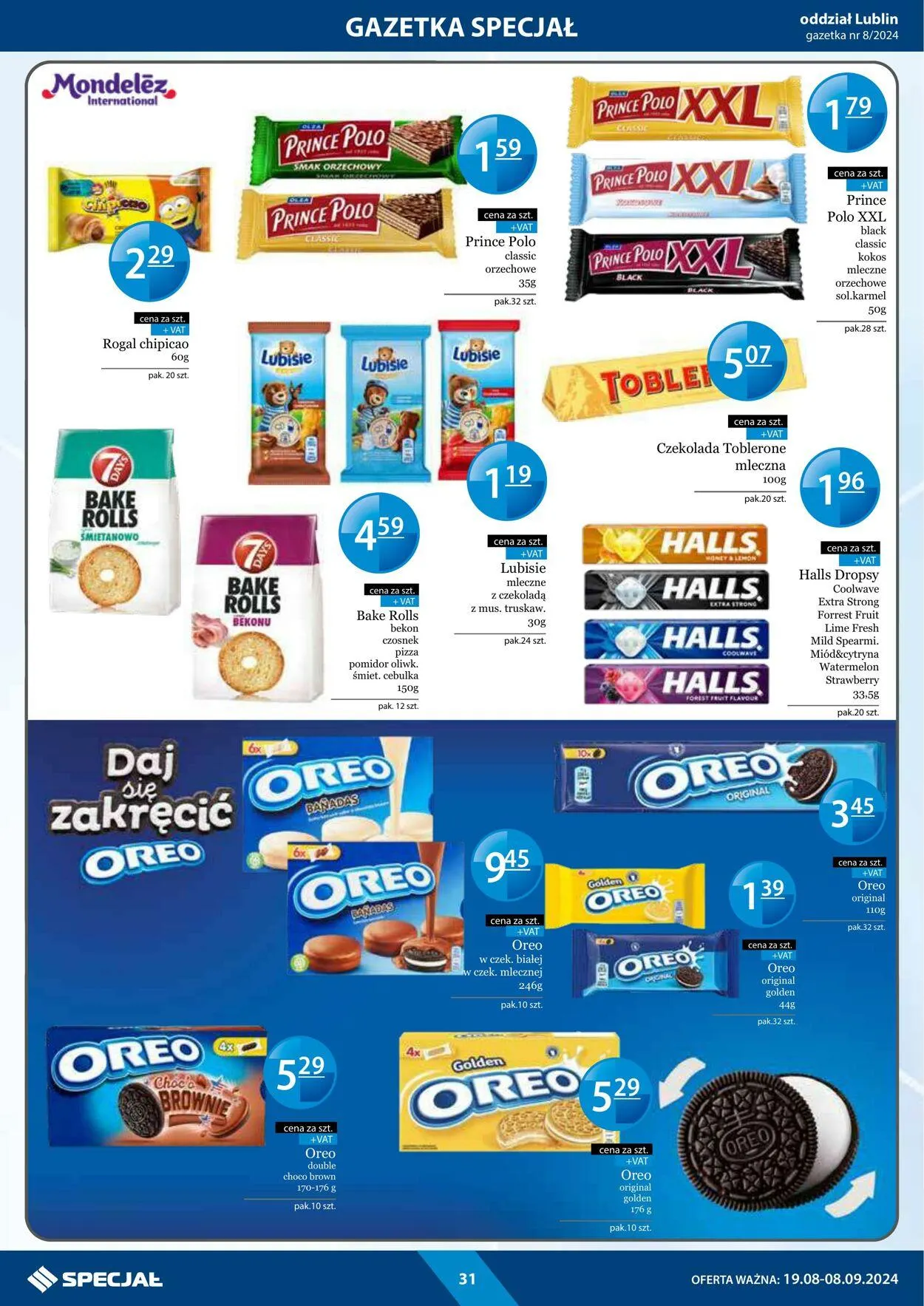 Gazetka Specjał od 19 sierpnia do 8 września 2024 - Strona 31