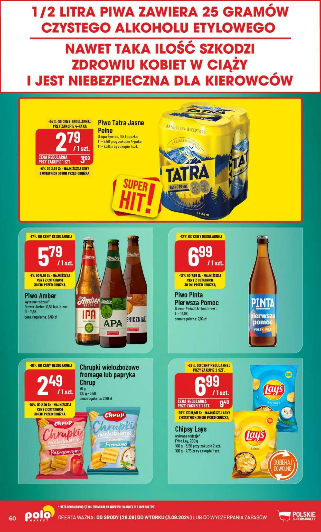 Gazetka Polomarket Aktualna gazetka od 28 sierpnia do 3 września 2024 - Strona 60