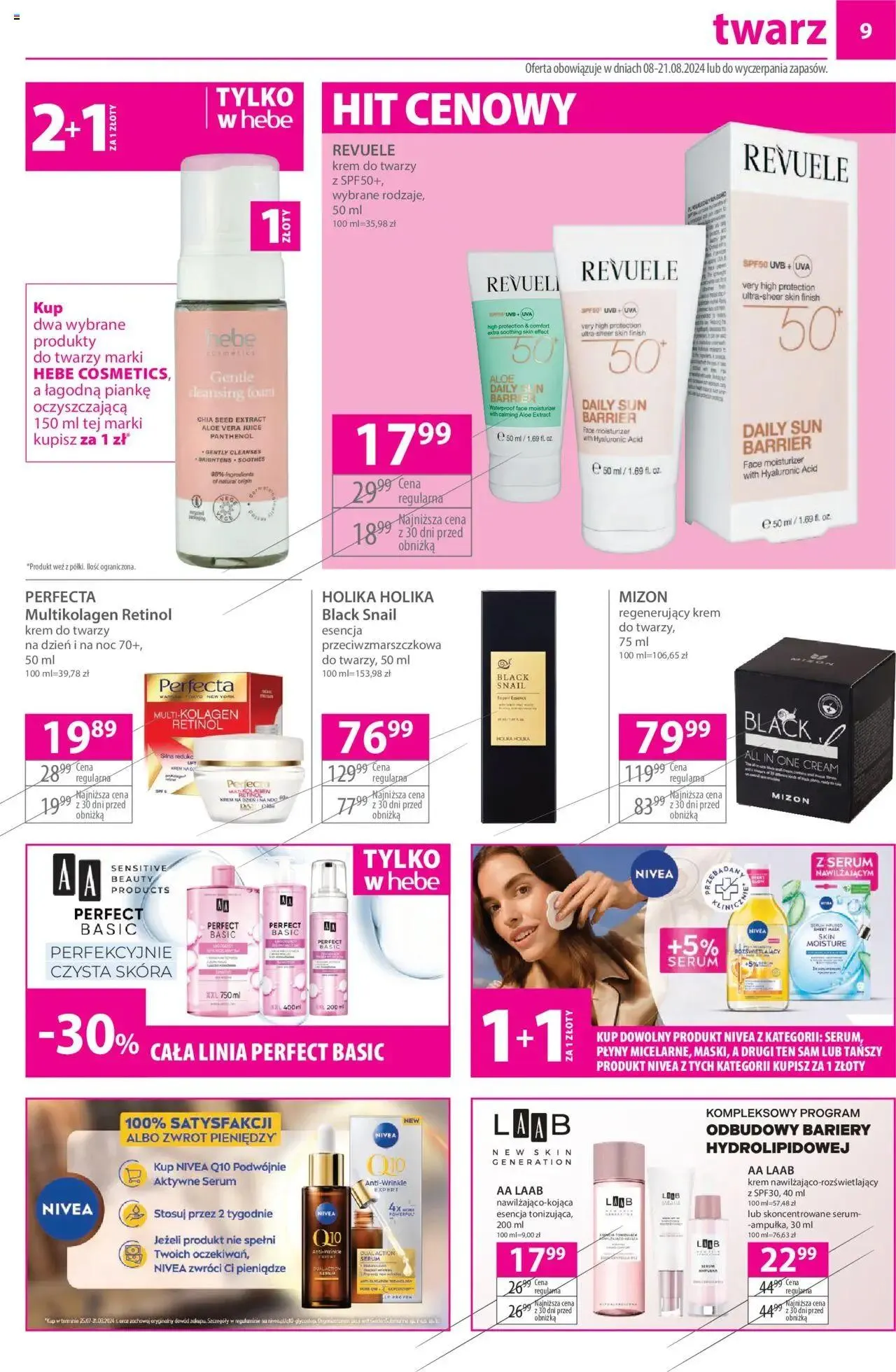 Gazetka Hebe Gazetka od 8 sierpnia do 21 sierpnia 2024 - Strona 9