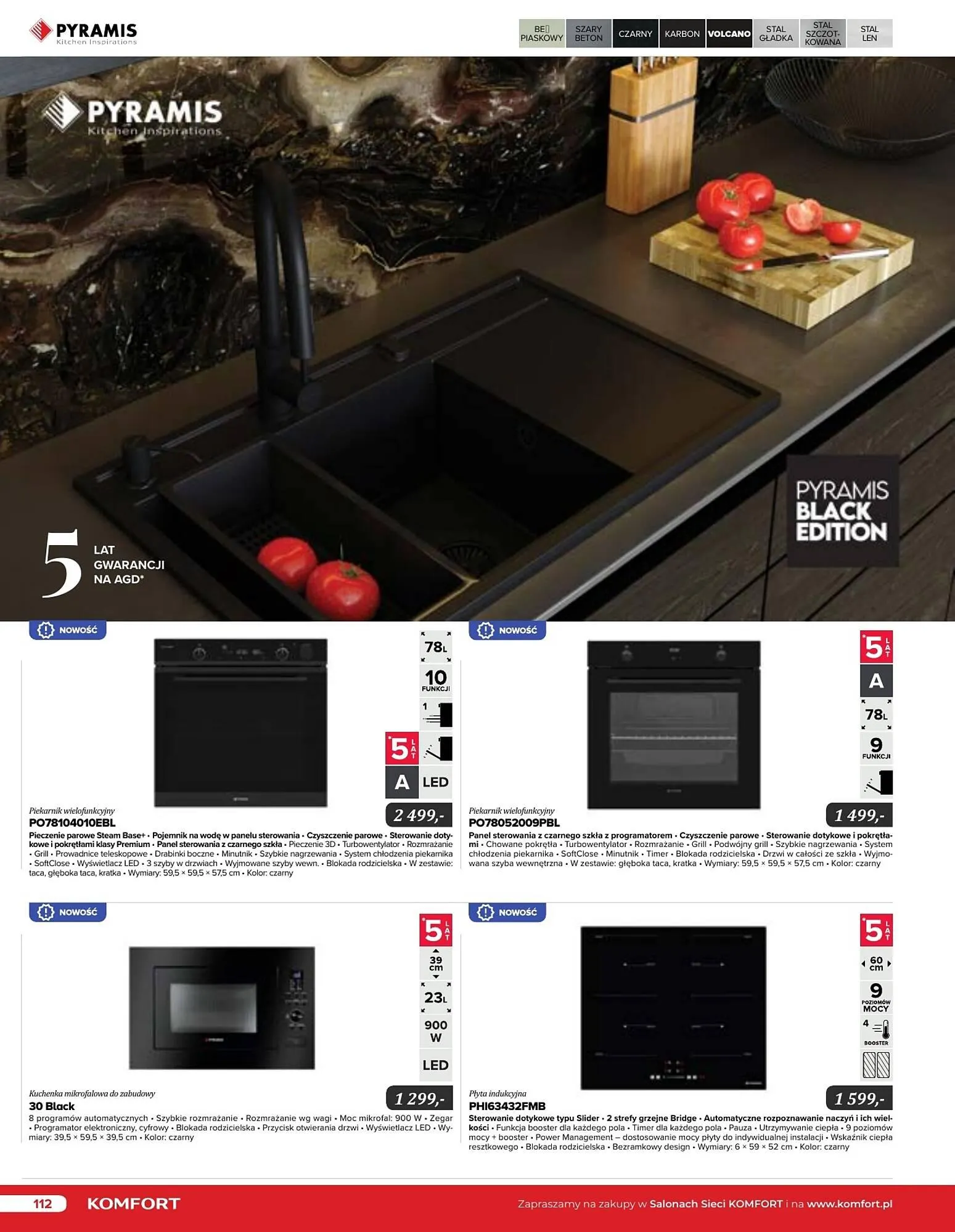 Gazetka Komfort gazetka od 11 września do 31 grudnia 2024 - Strona 112