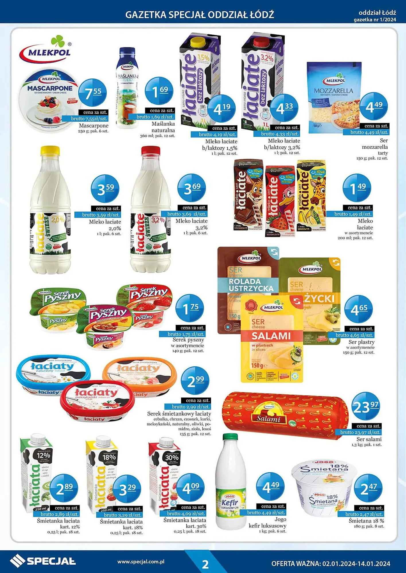 Gazetka Specjał gazetka od 2 stycznia do 14 stycznia 2024 - Strona 2