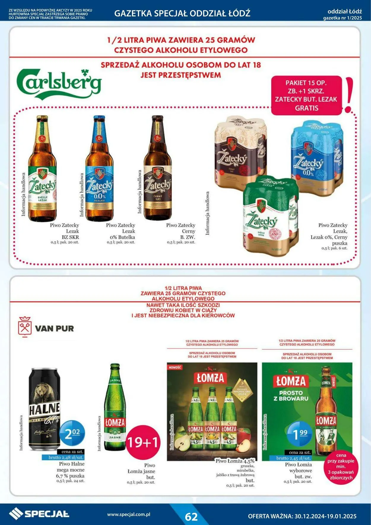 Gazetka Specjał od 30 grudnia do 19 stycznia 2026 - Strona 62