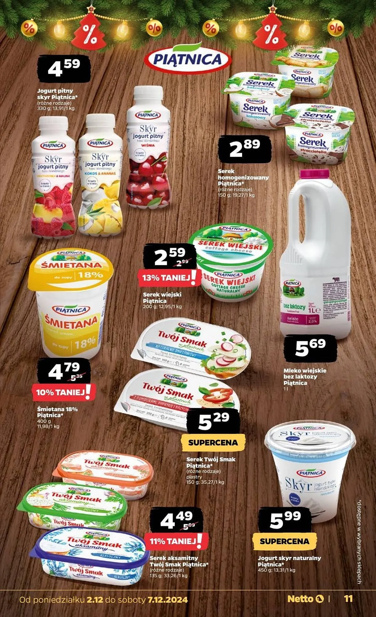 Gazetka Netto gazetka od 2 grudnia do 7 grudnia 2024 - Strona 11