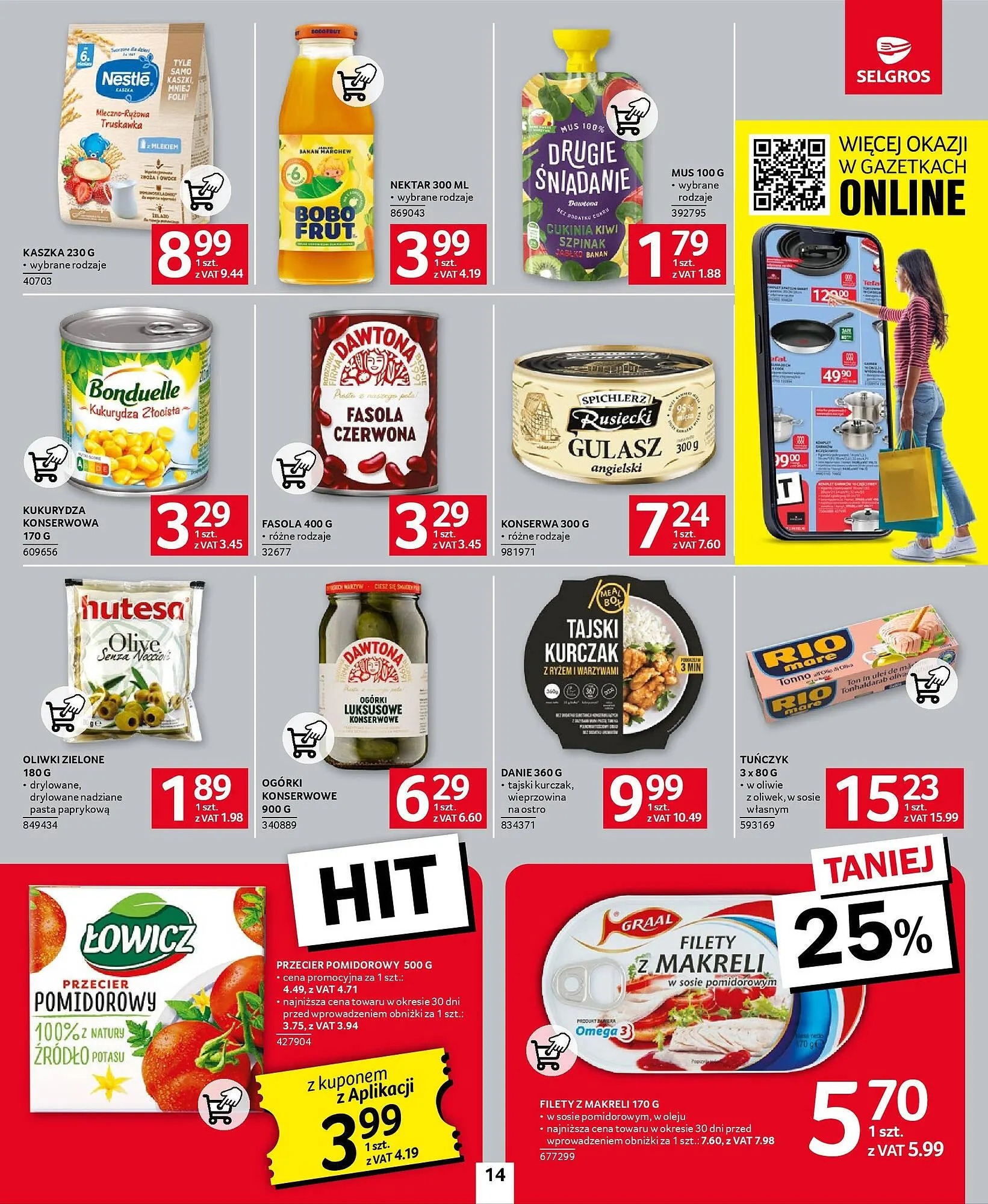 Gazetka Selgros gazetka od 9 stycznia do 22 stycznia 2025 - Strona 14