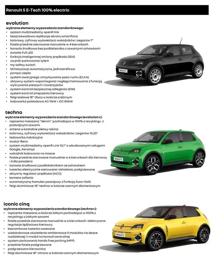 Gazetka Renault 5 E-Tech Electric od 4 stycznia do 4 stycznia 2026 - Strona 3