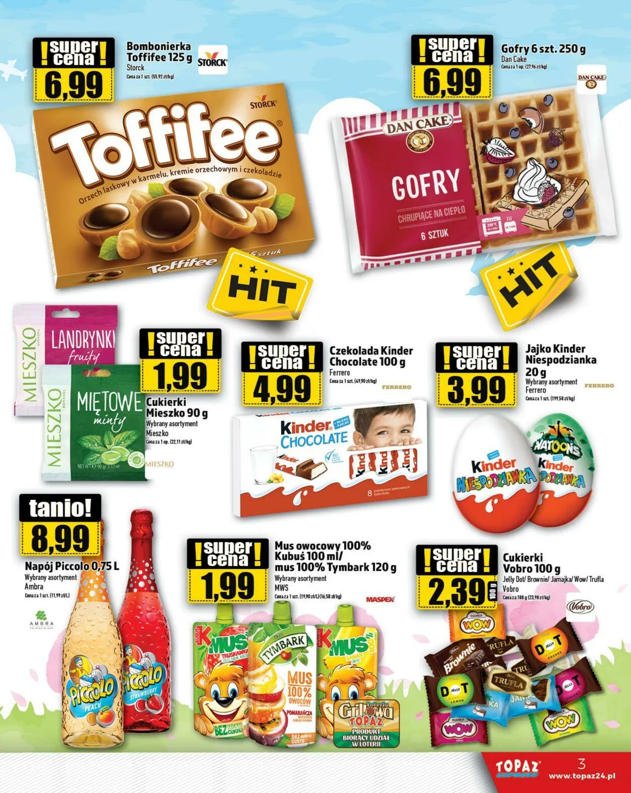Gazetka Topaz Aktualna gazetka od 19 lutego do 5 marca 2025 - Strona 3