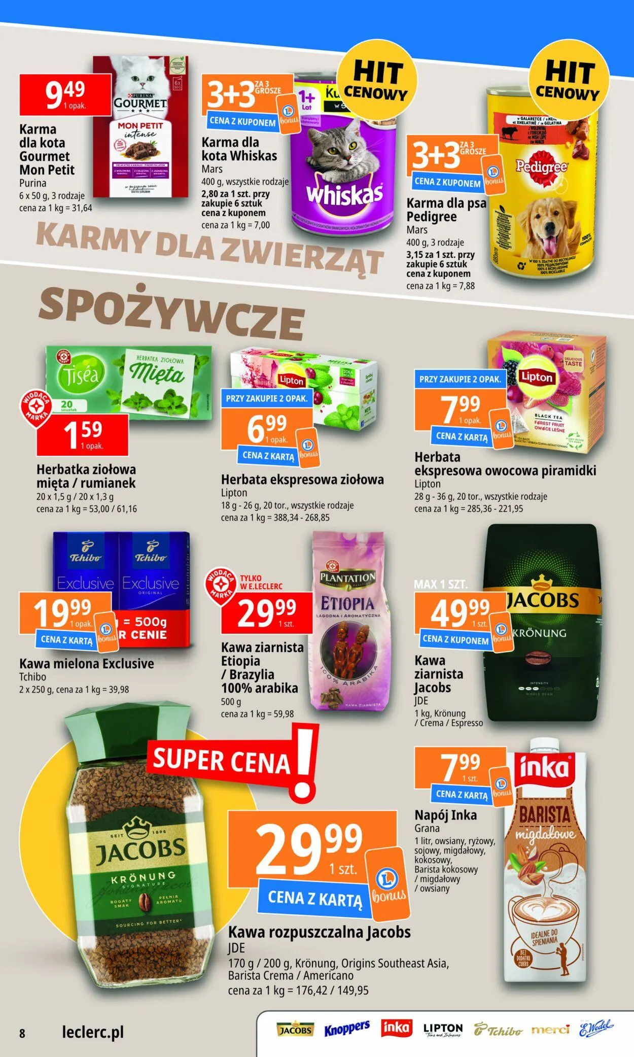 Gazetka E.Leclerc Aktualna gazetka od 5 czerwca do 19 czerwca 2024 - Strona 8