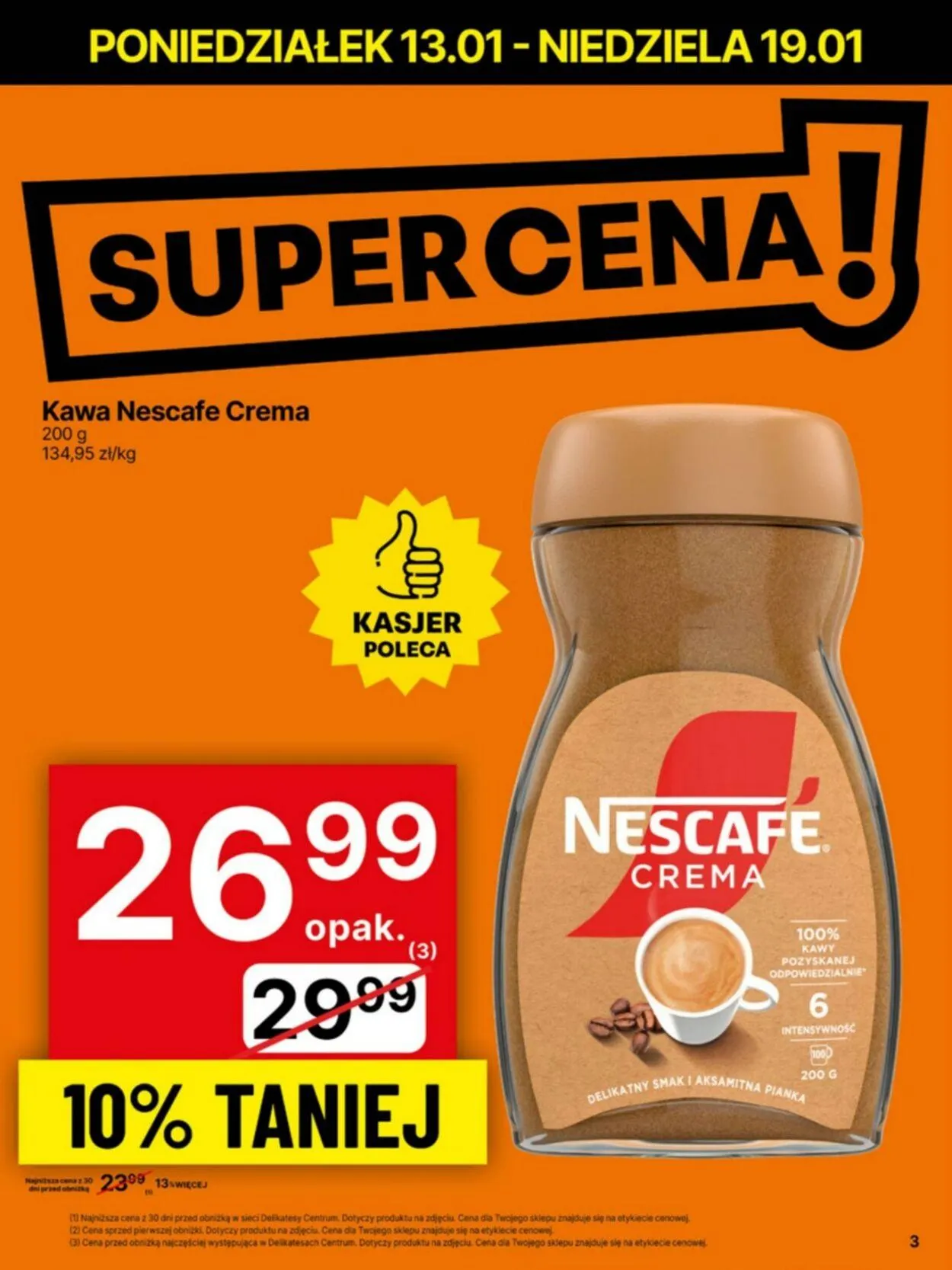 Gazetka Delikatesy Centrum Aktualna gazetka od 13 stycznia do 19 stycznia 2025 - Strona 3