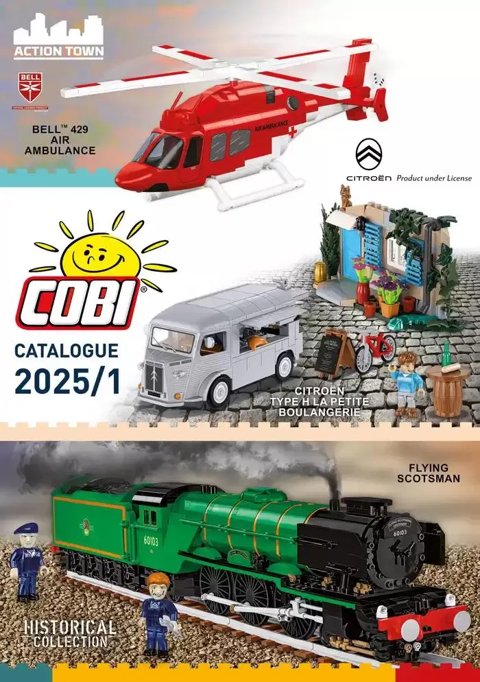 Katalog klocków Cobi 1/2025 - 1