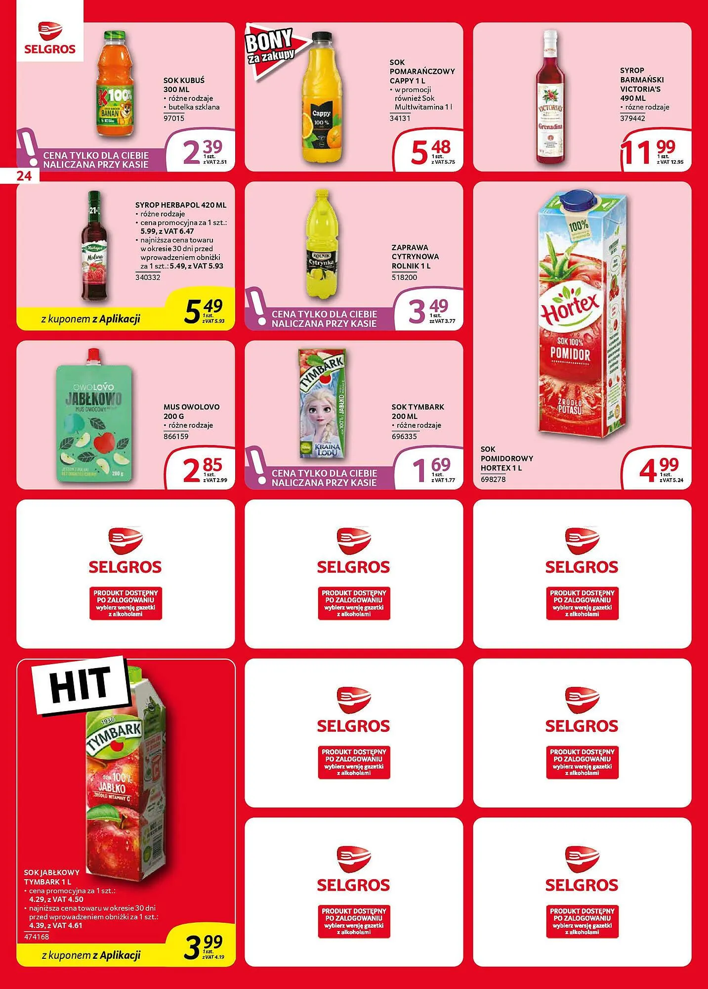 Gazetka Selgros gazetka od 6 lutego do 19 lutego 2025 - Strona 24