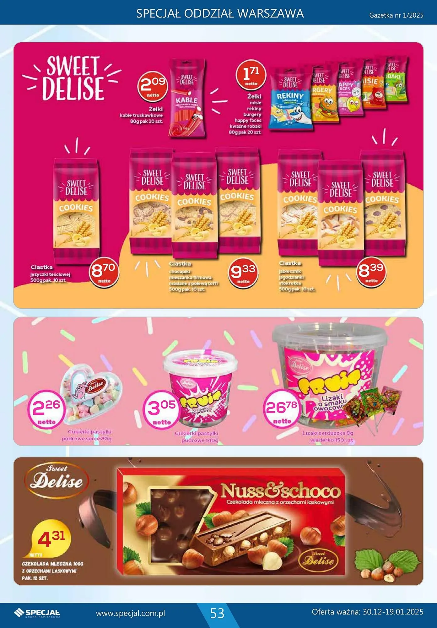 Gazetka Specjał gazetka od 30 grudnia do 19 stycznia 2025 - Strona 53