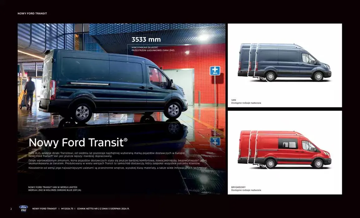 Gazetka FORD E-TRANSIT od 16 października do 16 października 2025 - Strona 2