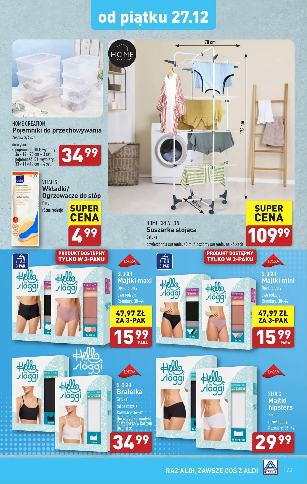 Gazetka ALDI Aktualna gazetka od 24 grudnia do 7 stycznia 2025 - Strona 33